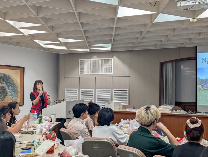 原住民族文化週-校慶活動-阿美族手作毛線編制-114年10月18日圖片